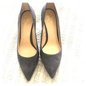 New grey Nine West 2” pumps. .